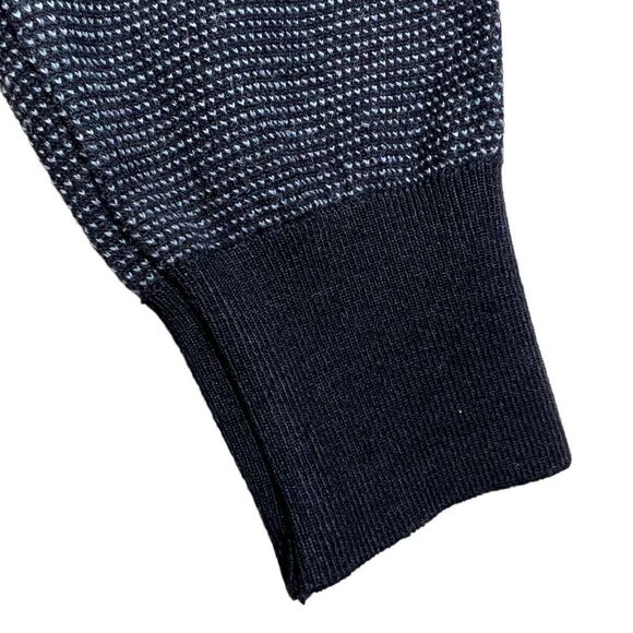 NWT Paul & Shark Summer wool jacquard half zip sweater with iconic badge - Picture 8 of 15